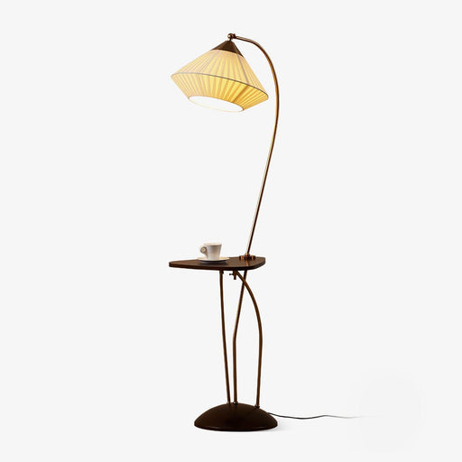 Curve With Table Floor Lamp - DWHOME