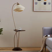 Curve With Table Floor Lamp-DWHOME