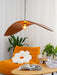 Curve Wooden Pendant Lamp-DWHOME