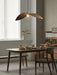Curve Wooden Pendant Lamp-DWHOME
