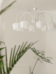 Curved Arm Bell Chandelier-DWHOME