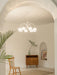 Curved Arm Bell Chandelier-DWHOME
