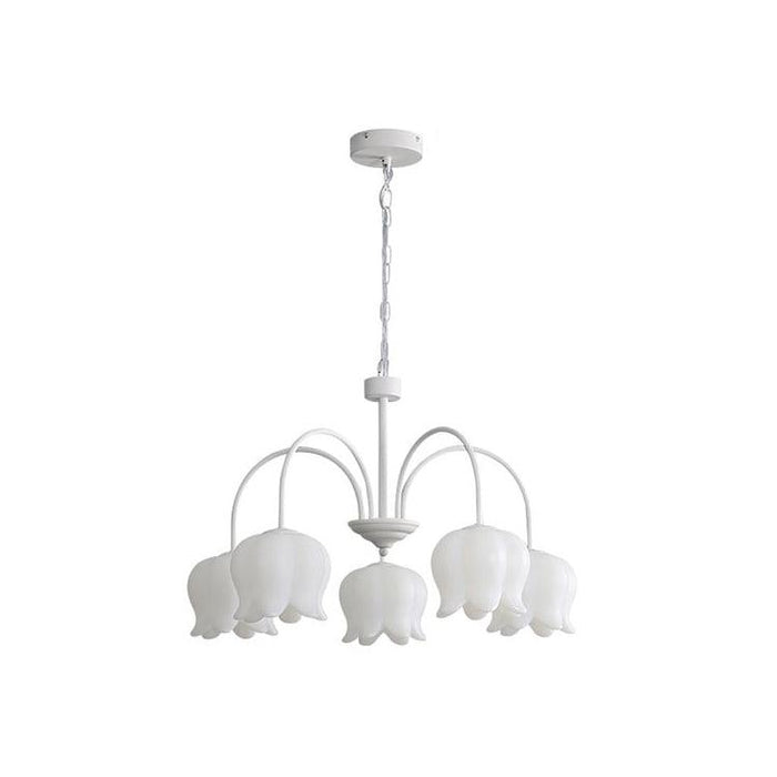 Curved Arm Bell Chandelier - Vakkerlight