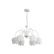 Curved Arm Bell Chandelier-DWHOME