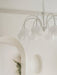Curved Arm Bell Chandelier-DWHOME