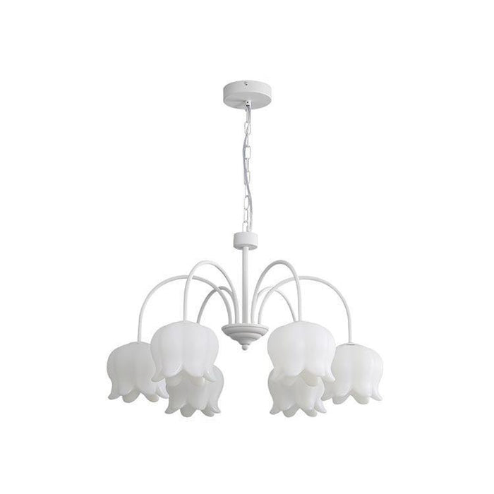 Curved Arm Bell Chandelier-DWHOME