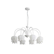 Curved Arm Bell Chandelier-DWHOME
