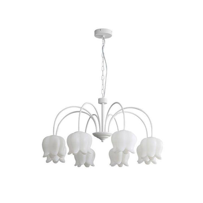 Curved Arm Bell Chandelier-DWHOME