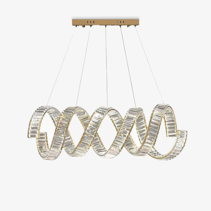 Curved LED Chandelier - DWHOME