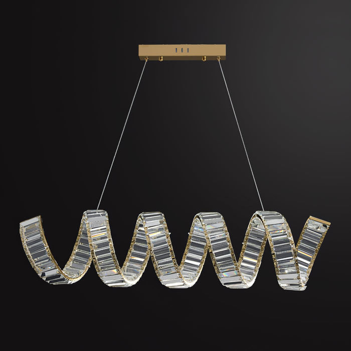 Curved LED Chandelier - DWHOME