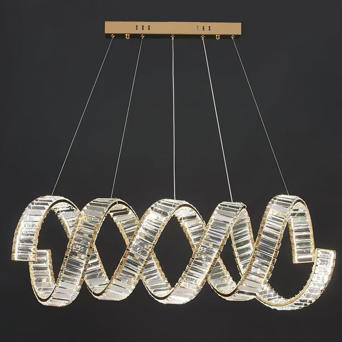 Curved LED Chandelier - DWHOME