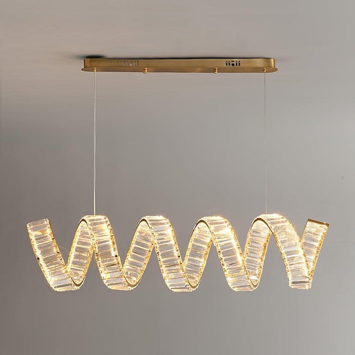 Curved LED Chandelier - DWHOME