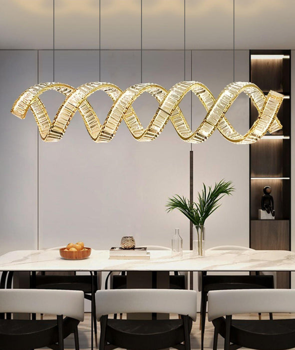 Curved LED Chandelier - DWHOME