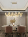 Curved LED Chandelier - DWHOME