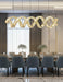 Curved LED Chandelier - DWHOME