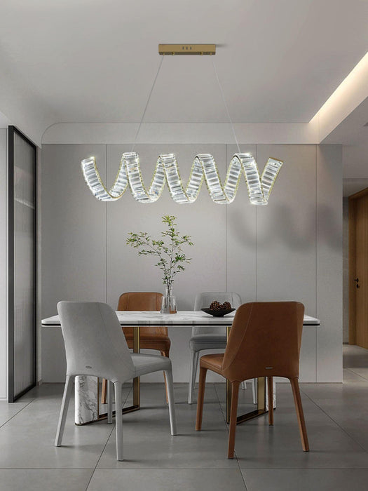 Curved LED Chandelier - DWHOME