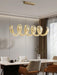 Curved LED Chandelier - DWHOME