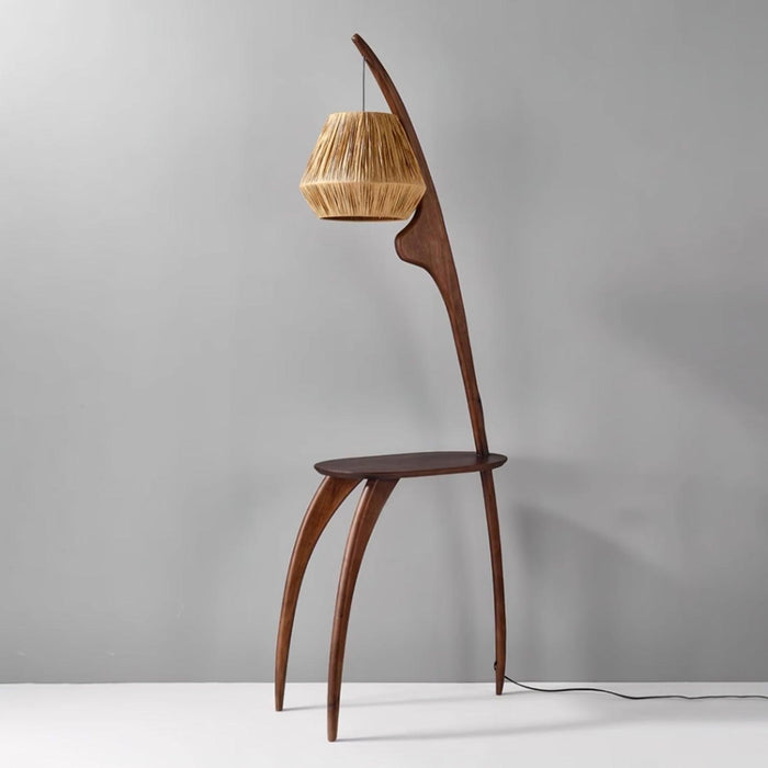 Curved Mantis Arm Floor Lamp-DWHOME