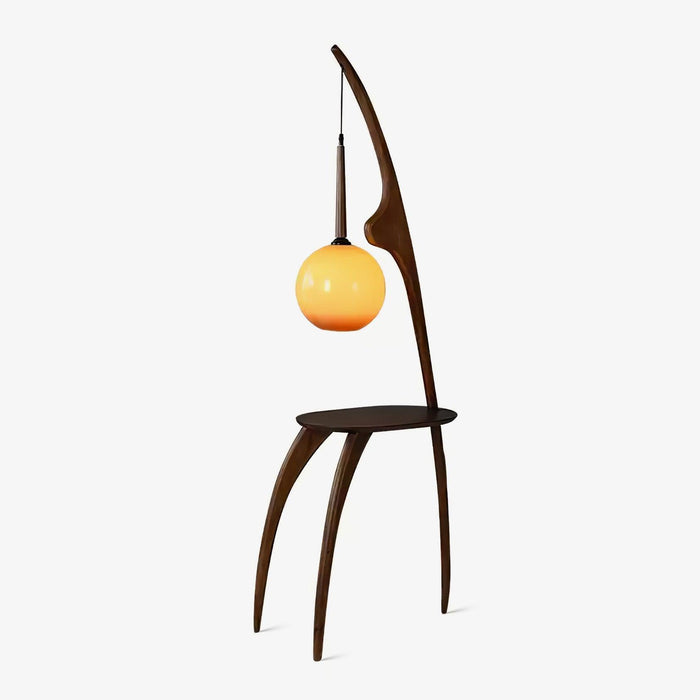 Curved Mantis Arm Floor Lamp-DWHOME