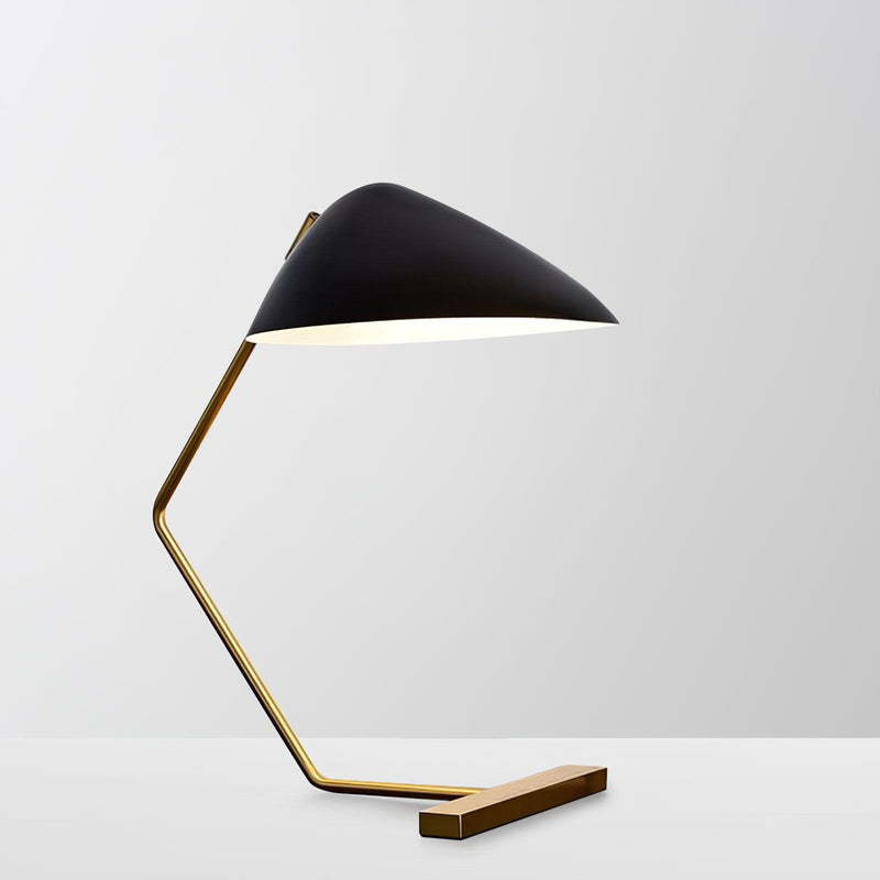 Curvilinear Mid-Century Table Lamp-DWHOME