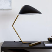 Curvilinear Mid-Century Table Lamp-DWHOME