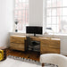 Curvilinear Mid-Century Table Lamp-DWHOME