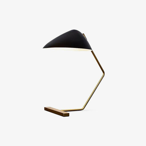 Curvilinear Mid-Century Table Lamp-DWHOME