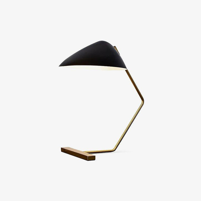 Curvilinear Mid-Century Table Lamp-DWHOME