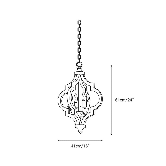 Cusp Barn Chandelier-DWHOME