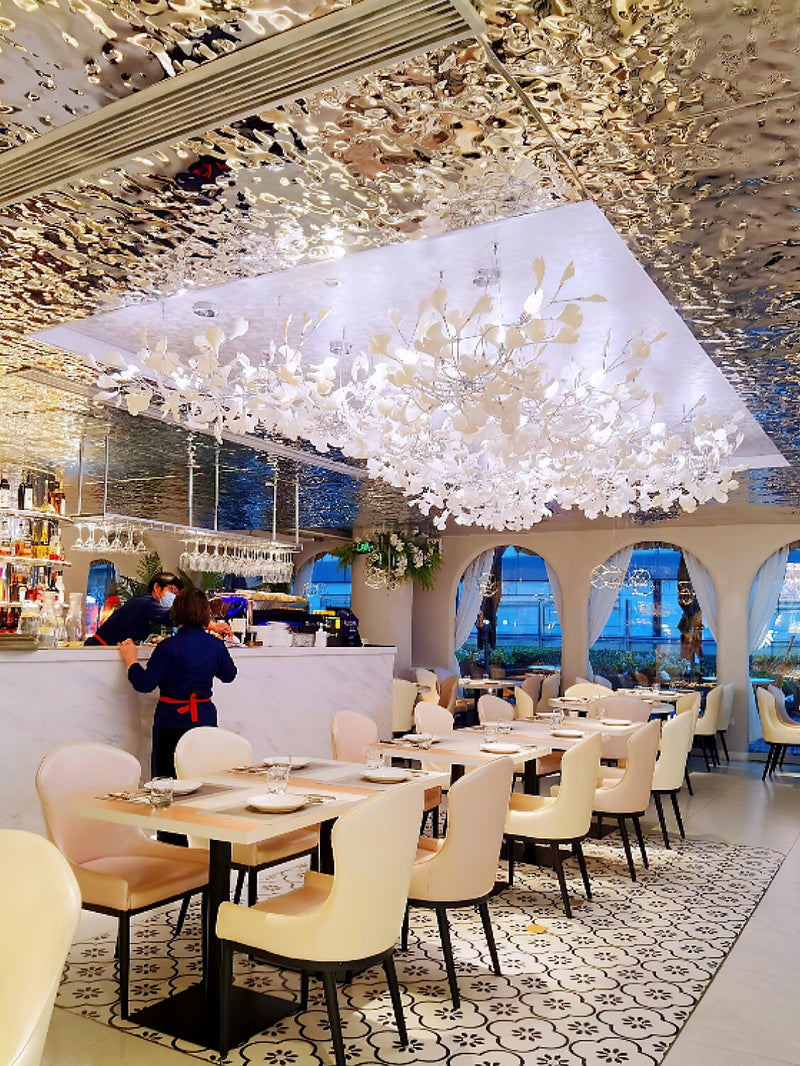 Gingko Leaves Chandelier-DWHOME