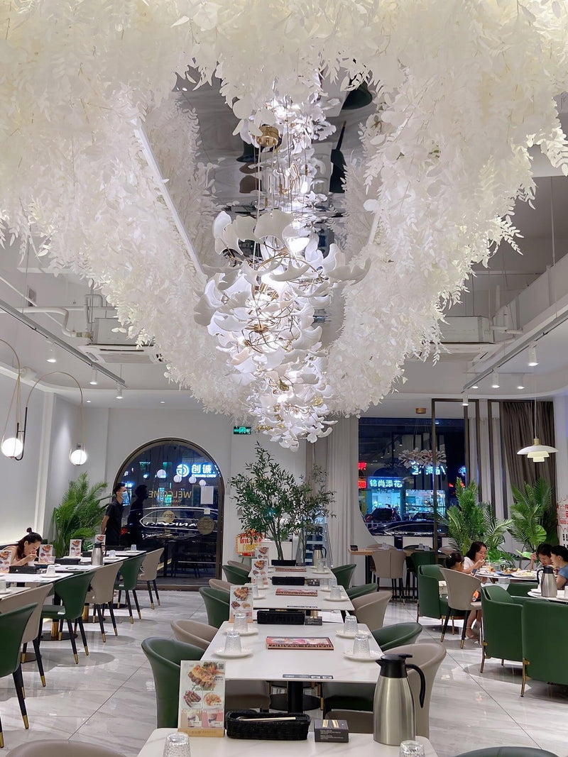 Gingko Leaves Chandelier-DWHOME