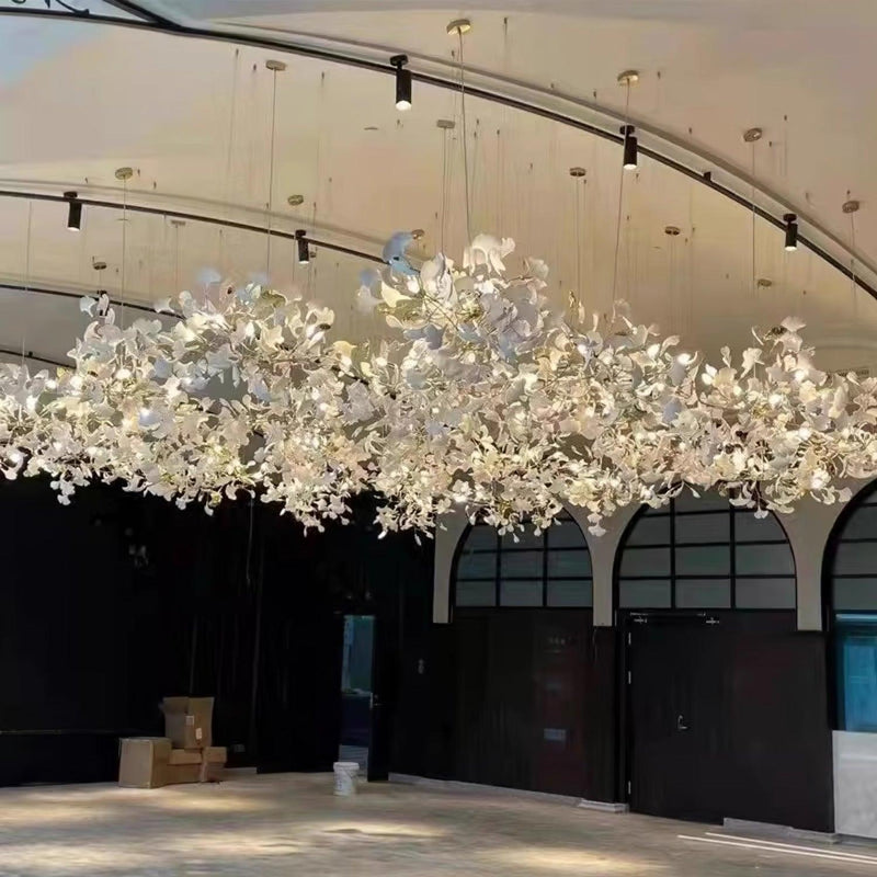 Gingko Leaves Chandelier-DWHOME