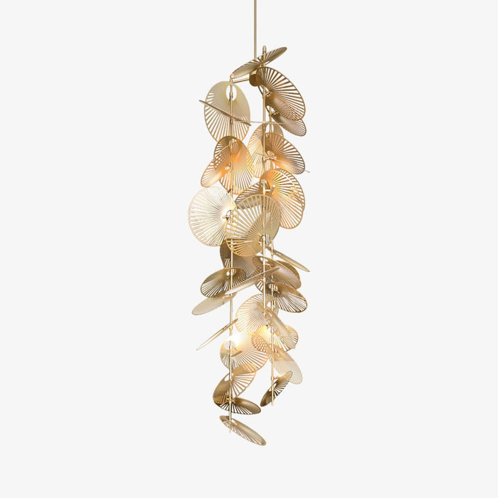 Cattail Leaf Chandelier.