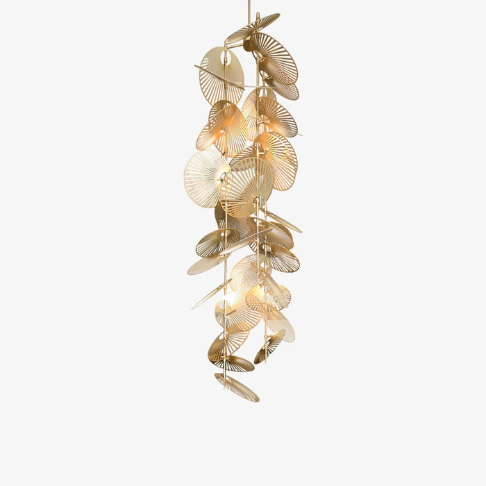 Cattail Leaf Chandelier.