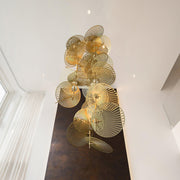 Cattail Leaf Chandelier-DWHOME