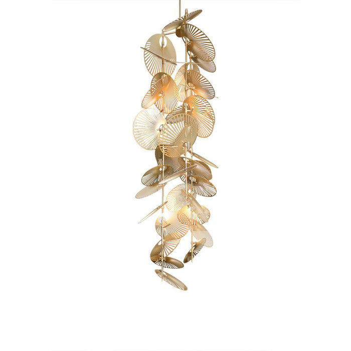 Cattail Leaf Chandelier.