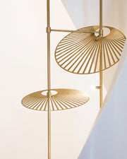 Cattail Leaf Chandelier-DWHOME