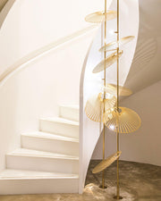 Cattail Leaf Chandelier-DWHOME