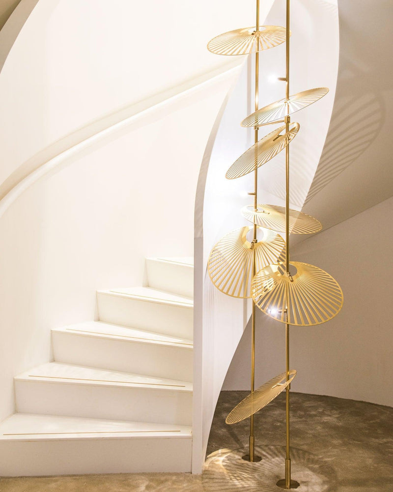 Cattail Leaf Chandelier-DWHOME