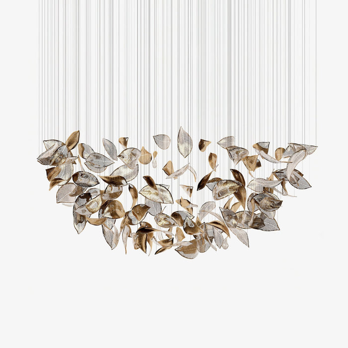 Shake Leaves Chandelier.