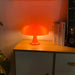 Cute Modern Mushroom Table Lamp Orange/White.