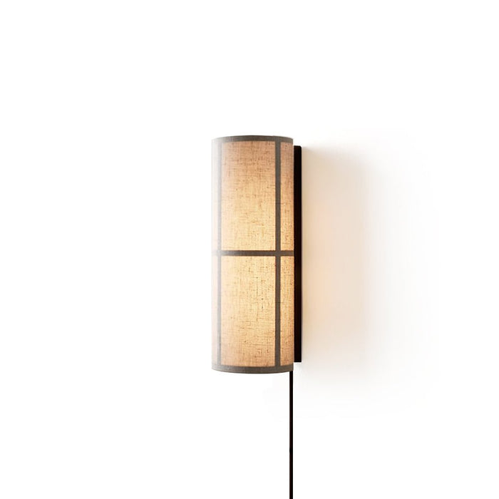 Cylinder Fabric Wall Lamp-DWHOME