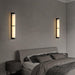 Cylindra Alabaster Brass Wall Light-DWHOME