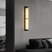 Cylindra Alabaster Brass Wall Light-DWHOME