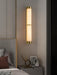 Cylindra Alabaster Brass Wall Light-DWHOME