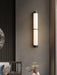 Cylindra Alabaster Brass Wall Light-DWHOME