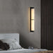 Cylindra Alabaster Brass Wall Light-DWHOME