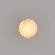 Cylindrical Alabaster Wall Light-DWHOME