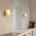 Cylindrical Alabaster Wall Light-DWHOME