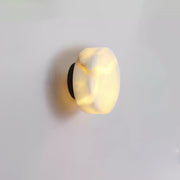 Cylindrical Alabaster Wall Light-DWHOME